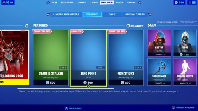 Fortnite Item Shop *NEW* VICTORIA SAINT Outfit! STAKE & STALKER Pickaxe! (Oct. 5, 2020) смотреть онлайн
