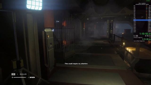 Alien Isolation Speedrun Novice NMG (2:39:04.50)