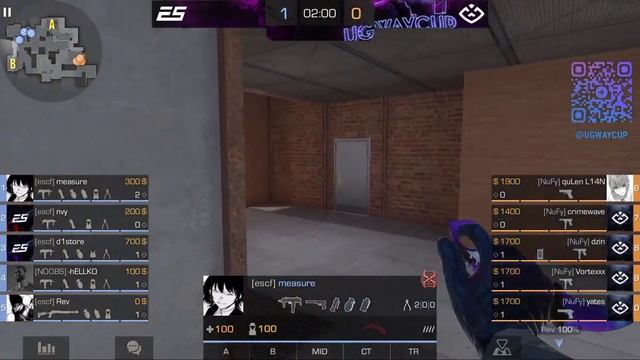 Турнир | Ugwaycup Tournament | Standoff2 FINAL Esociful vs Nufy | cast by das_best & se4u смотреть онлайн