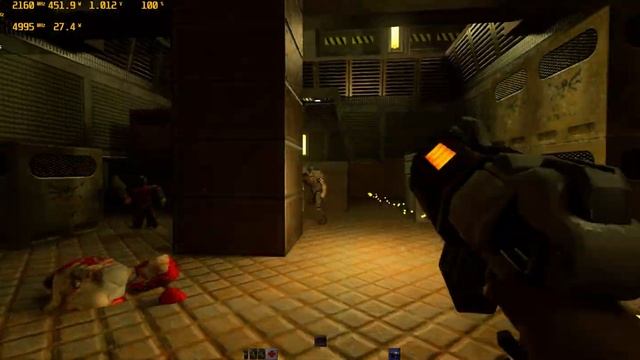 Quake 2 RTX - EVGA RTX 3080 FTW3 ULTRA 2160MHz 450W BIOS смотреть онлайн