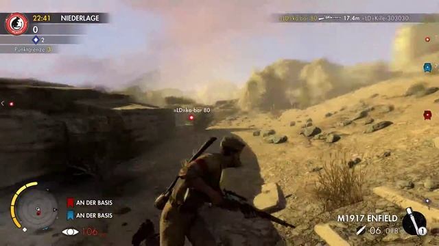 Sniper Elite 3: CTF Canyon Outpost gameplay by [Parano]Boandlkramer at LD server 14.09.2016 смотреть онлайн