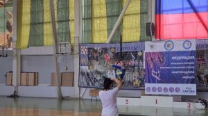 Воздушная гимнастика. Кольцо. Образ Земли. Первые соревнования.
