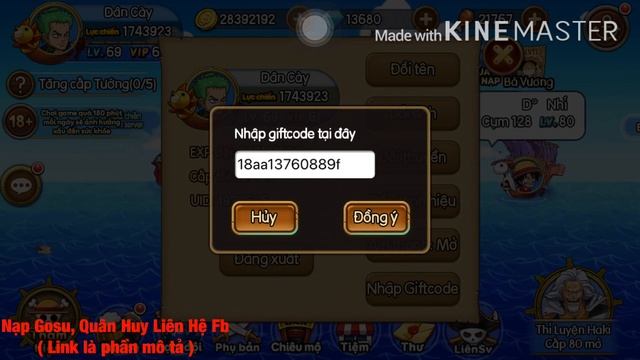 Bonz Gaming Tv - Code VIP Mới Nhất 80 Mảnh Sabo смотреть онлайн