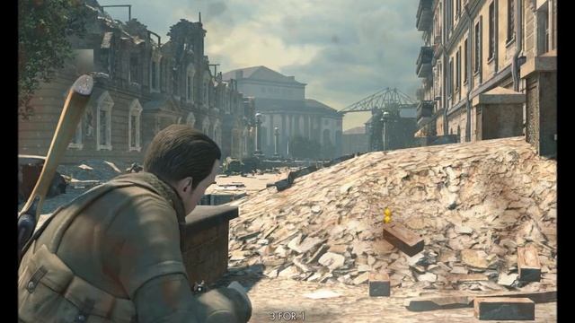 Sniper Elite V2-Amazing Triple Kill+331.8m Headshot [PC in 1080p] смотреть онлайн