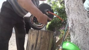 Мотор колесо в режиме генерации под вертикальный ветрогенератор.