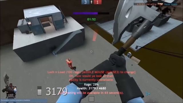 Team Fortress 2 Freak Fortress 2 (Demoknight M7 Gameplay) #2 смотреть онлайн