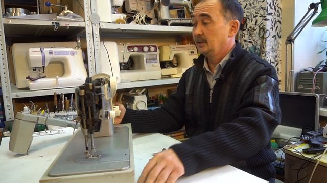 Почему не наматывается нитка на шпульку швейной машины Чайка? смотреть онлайн