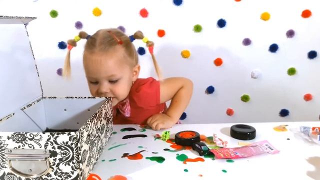 ☢ КОНФЕТЫ И СЮРПРИЗЫ В СЛИЗИ ☢. CANDIES AND SURPRISES IN SLIME.