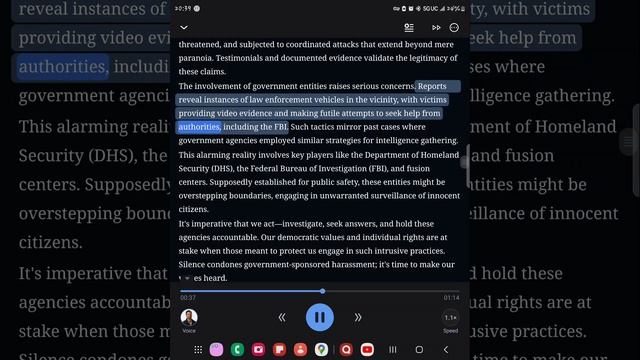 I may be targeted for government or other agency surveillance, stalking, and harassment. смотреть онлайн