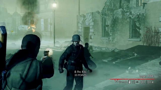 Sniper Elite Nazi Zombie Army gameplay Maxed OUT смотреть онлайн