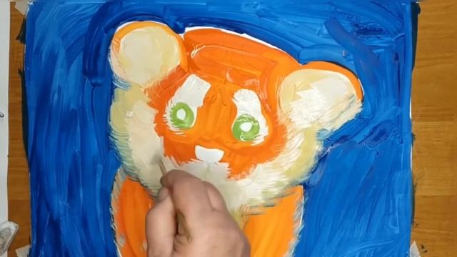 Мастер-класс по рисованию «Тигрёнок» смотреть онлайн