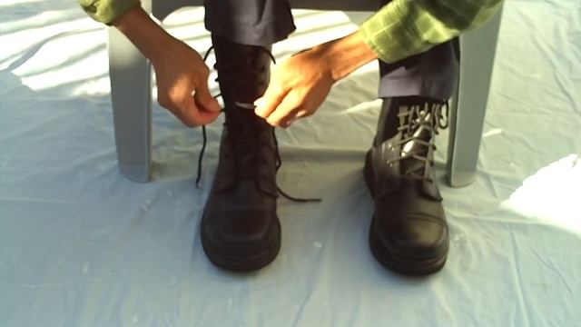 Rothco GI Type Combat Boots 6R Military Uniform Supply Unboxing Review