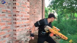 LTT Game Nerf War : Warriors SEAL X Nerf Guns Fight Mr Zero Scazy Special Female Bodyguard