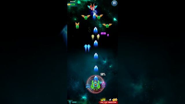 Galaxy Attack Alien Shooter The Last Predator Level 2 смотреть онлайн