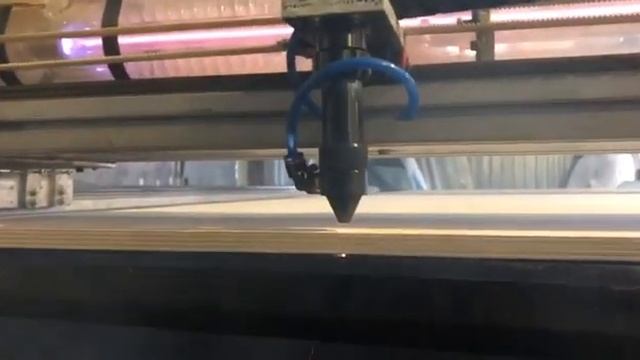 TAULASER 3015C. Резка фанеры 16 мм. Laser cutting plywood 16mm. #taulaser #laser смотреть онлайн