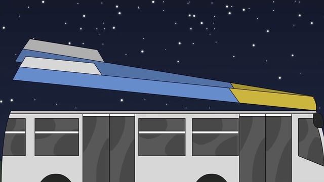 Bus Pemakan Orang SCP-2086 Pengubahan Rute (Animasi SCP)