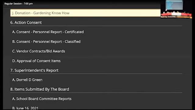 Red Clay School Board Meeting: June 16, 2021 смотреть онлайн
