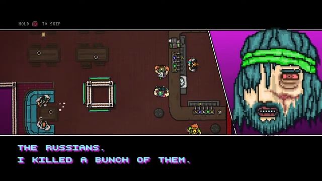 Hotline Miami 2 - Bonus Scene With The Biker From Hotline Miami (Bar of Broken Dreams Trophy) смотреть онлайн