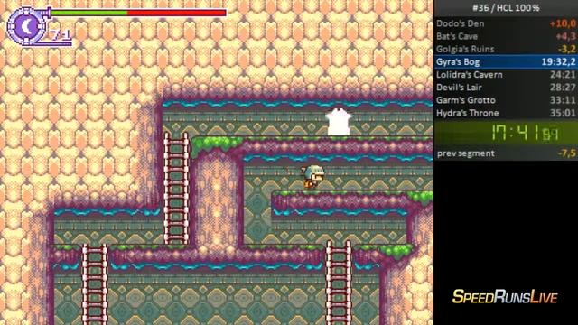 Hydra Castle Labyrinth 100% speedrun (zipless) in 34:41 смотреть онлайн