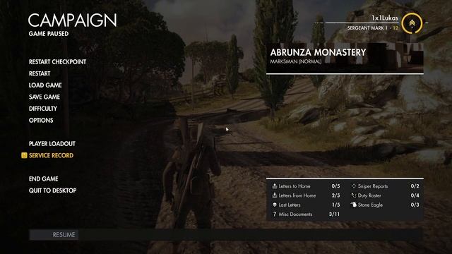 Sniper Elite 4 Abrunza Monastery (Full Mission) смотреть онлайн