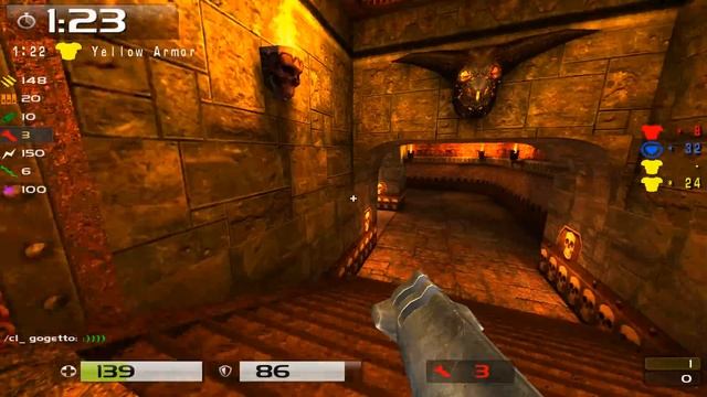 Quake Live: medium skilled Gienon #1 смотреть онлайн