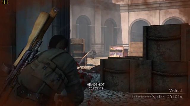 Sniper Elite V2 on Nvidia Geofrce 830m смотреть онлайн