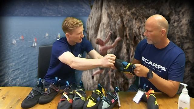 Magnus Midtbø snakker om Scarpa klatresko. смотреть онлайн