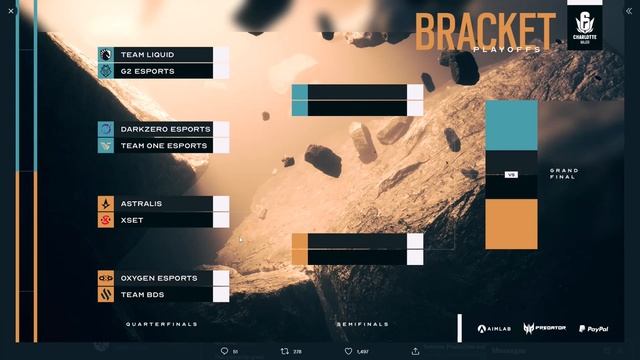 R6 Charlotte Major Quarterfinals Predictions смотреть онлайн