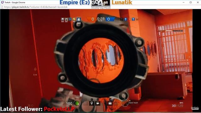 Rainbow Six Siege Go4 #19 Cup finals - Empire (E2) vs Lunatik! Kevin3zK's Pov смотреть онлайн
