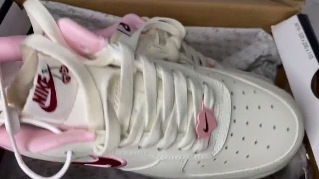 🍒Кроссовки Nike Air Force 1 Low “Valentine’s Day смотреть онлайн