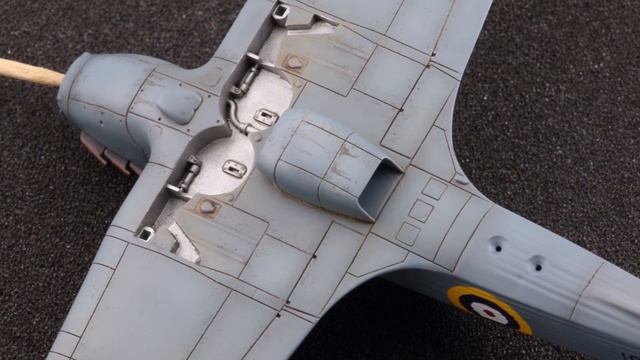 1/72 Hasegawa Hawker Hurricane Mk I Step by step build смотреть онлайн