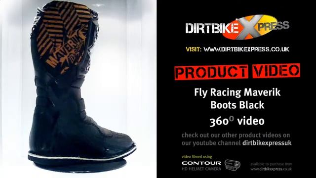 Fly Racing Maverik Boots Black смотреть онлайн