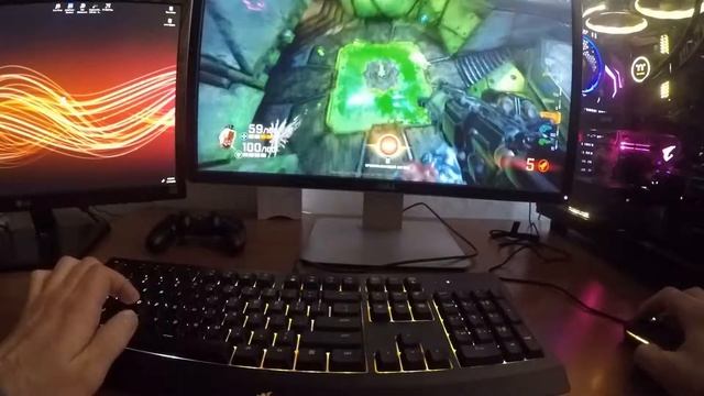 Quake with Razer chroma #YouTubeAM смотреть онлайн