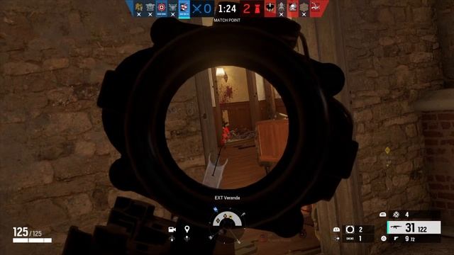 Tom Clancy's Rainbow Six® 1 vs 3 смотреть онлайн