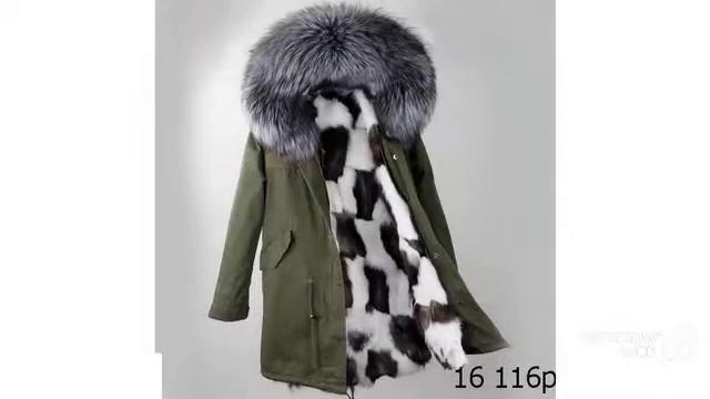 Покупки Одежды с AliExpress - Офигенно классная Парка с натуральным мехом смотреть онлайн