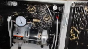 Бесшумный компрессор для аэрации воды