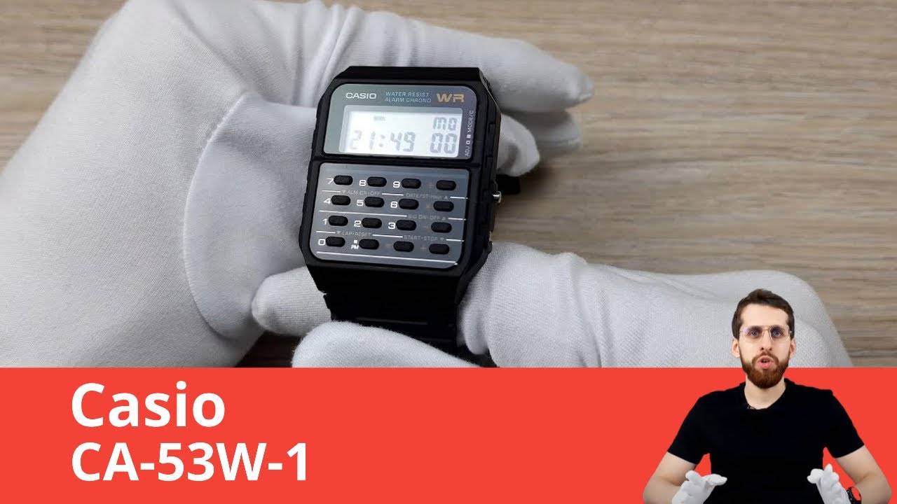 Часы Джокера, Марти Макфлая и Мистера Хайзенберга / Casio CA-53W-1 - Обзор и Настройка смотреть онлайн