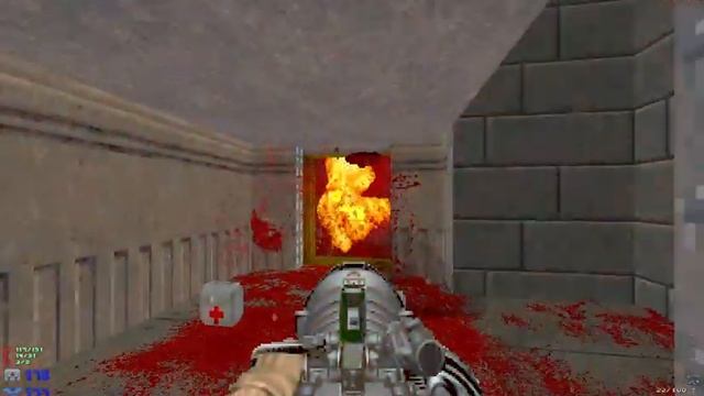 Heavily modified Doom 1: Knee deep in the dead (Ultra Violence) смотреть онлайн