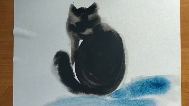 Мастер-класс по рисованию «Кот» смотреть онлайн