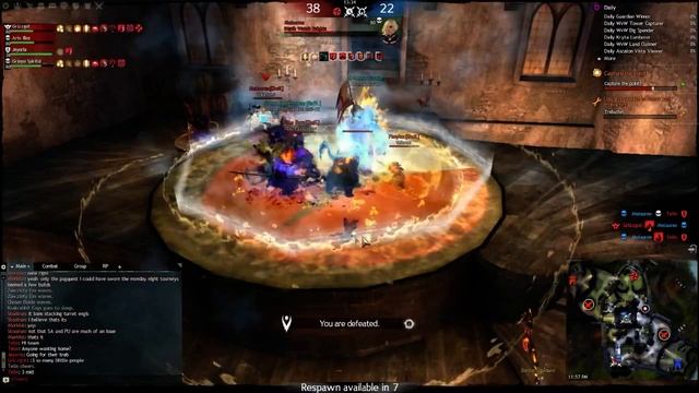 GW2 PvP (Guardian/Necromancer) смотреть онлайн
