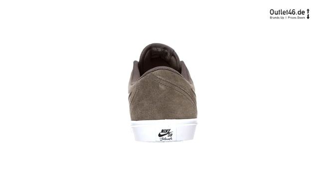 Einzigartiger NIKE SB Check Solar Herren Skateboard Echtleder-Sneaker Braun l Outlet46.de смотреть онлайн