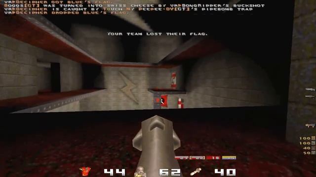 Quake Team Fortress (QWTF) - vR vs. Gothic Terror I, pt. 1 смотреть онлайн