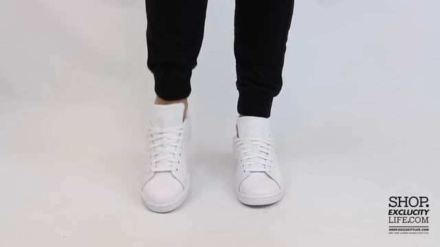 Adidas Stan Smith White - White On feet Video at Exclucity смотреть онлайн