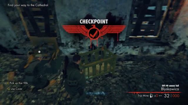 Sniper Elite: Nazi Zombie Army - Cathedral of Resurrection - Part 10 (Coop Campaign) смотреть онлайн