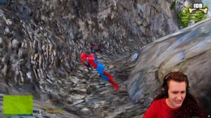 Человек Паук Сломал ВСЕ КОСТИ в ГТА 5 ОНЛАЙН! (GTA 5 ONLINE)