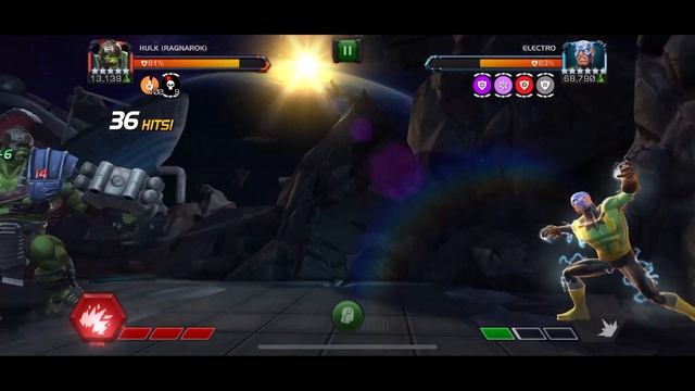 Gladiator Hulk Smashes Variant 4- Waning Moon- Electro- Marvel Contest Of Champions смотреть онлайн