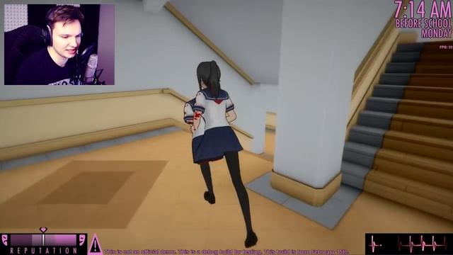 LOOK WHAT I'M HOLDING SENPAI! | Yandere Simulator #3 смотреть онлайн