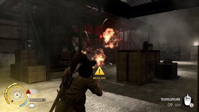 Sniper Elite III Mission: Save Churchill Part 2: Belly of the Beast Game Play смотреть онлайн