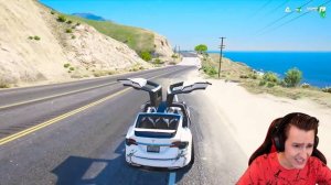 ЧТО ПРОИЗОЙДЕТ ЕСЛИ АВТОПИЛОТ TESLA ДОВЕЗЕТ НАС НА ВОЕННУЮ БАЗУ? ЧТО БУДЕТ?! ГТА 5 ОНЛАЙН