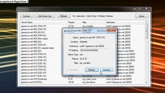 VB 2008 Server Browser For Games (COD4) смотреть онлайн